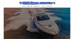 Desktop Screenshot of kerwinnavalarchitects.com